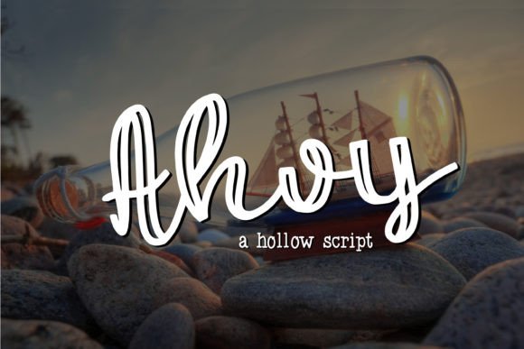 Ahoy Font: A Whimsical Typeface for Web Design