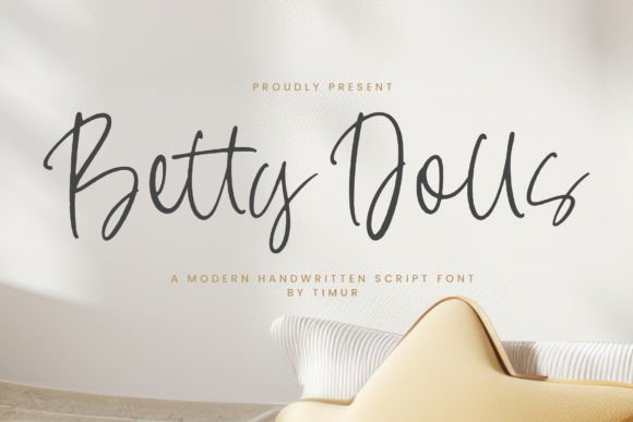 Betty Dolls: A Playful Script Font for Modern Web Design