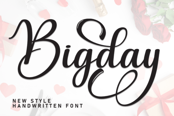 Bigday Font Review: Elevating Campaign Visuals with Style