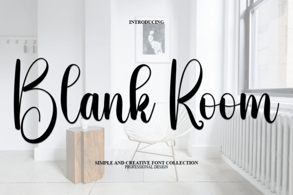 Blank Room: A Handwritten Font for Editorial Impact