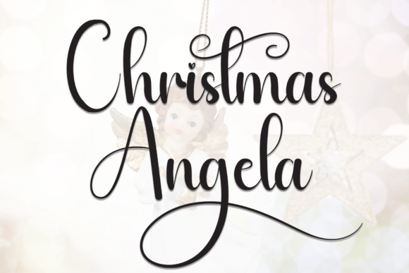 Christmas Angela Font for Business