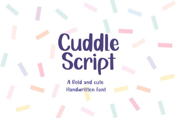 Cuddlescript: The Perfect Handwritten Font for Crafters