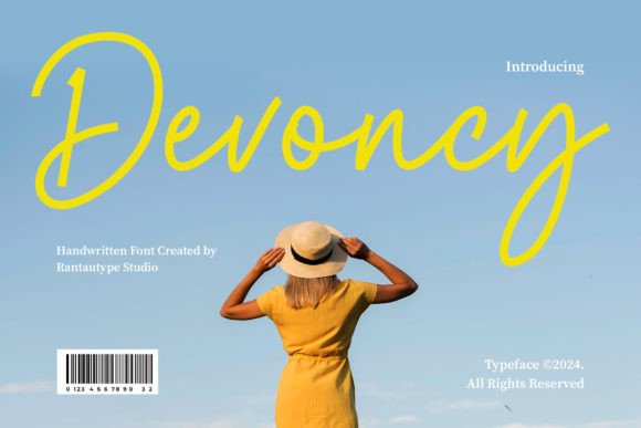 Devoncy Font: The Handwritten Typeface for Makers