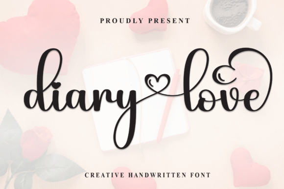 Diary Love: A Handwritten Typeface for Modern Branding
