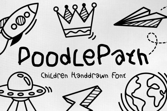 Doodle Path: A Playful Typeface for Modern Web Design