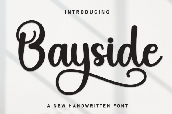 Elevate Your Brand with the Bayside Typeface