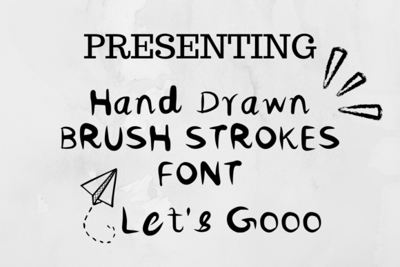 Handdrawn Brush Strokes: The Font for Scroll-Stopping Marketing
