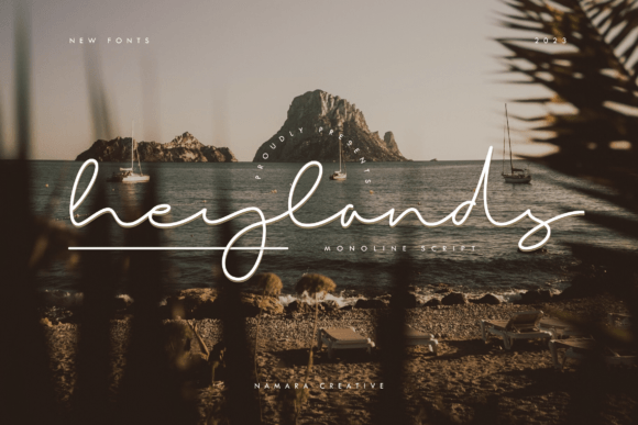 Heylands Font: A Modern Script for Editorial Design