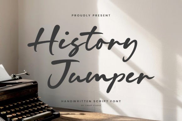 History Jumper Font: A Small Business Brand Upgrade