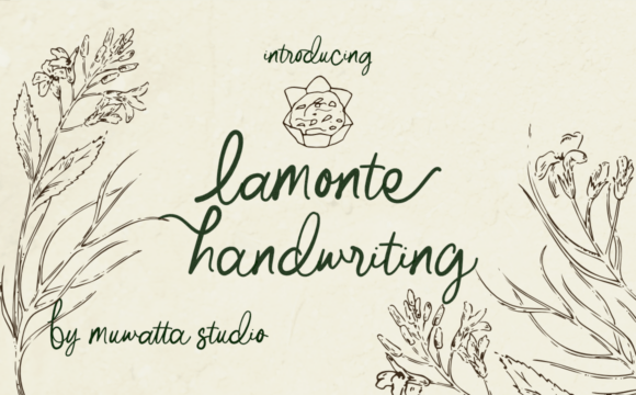 Lamonte Handwriting Font Review for Social Campaigns