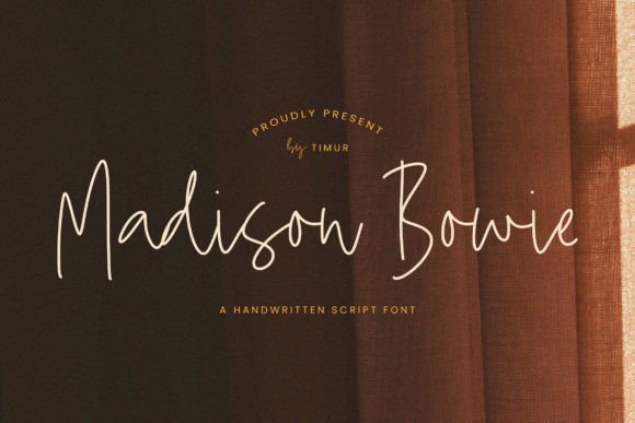 Madison Bowie Font Review for Social Campaigns