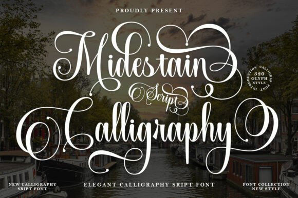 Midestain Calligraphy: A Timeless Typeface for Elegant Branding
