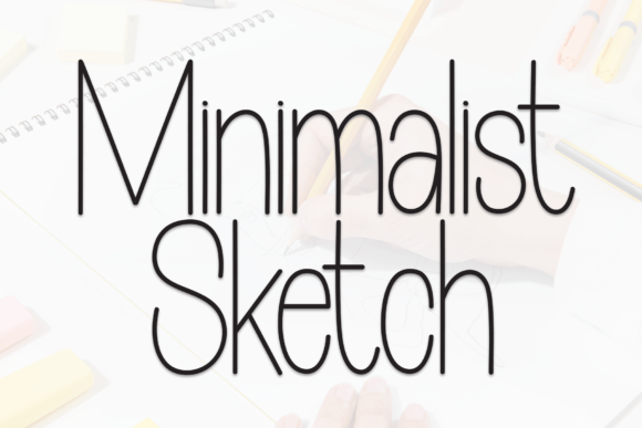 Minimalist Sketch: A Friendly Handwritten Font for Editors