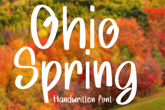 Ohio Spring Font Review: A Handwritten Typeface for Elegant Brands