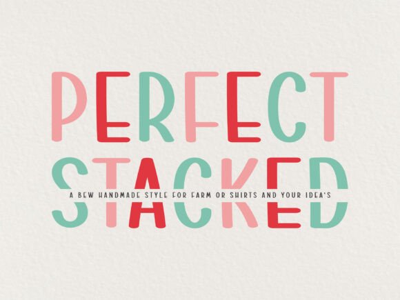 Perfect Stacked: The Quirky Serif Font for Brand Growth