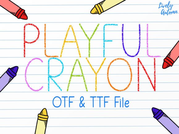 Playful Crayon Font Review for Web Designers