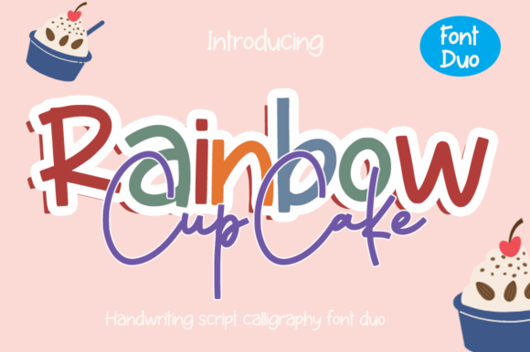 Rainbow Cupcake Font: A Designer's Take on Playful Web Typography