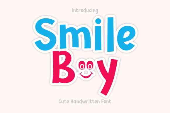 Smile Boy: A Charming Display Font for Web Design
