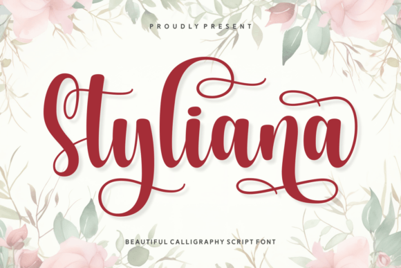 Styliana: A Playful Script Typeface for Modern Web Design