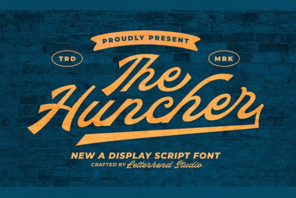 The Huncher: A Dynamic Script Typeface for Modern Web Design